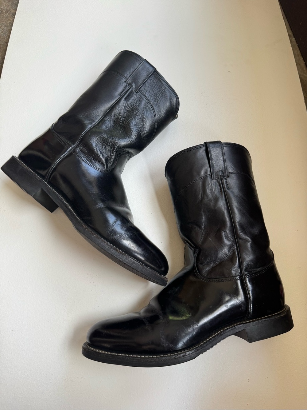 Justin Boots Men's Jackson Roper Cowboy Boots Style 3170 size 11 D